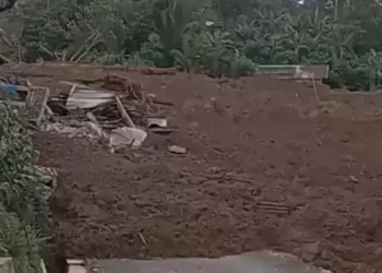 Tanah Longsor Hantam Pemukiman di Banjarnegara